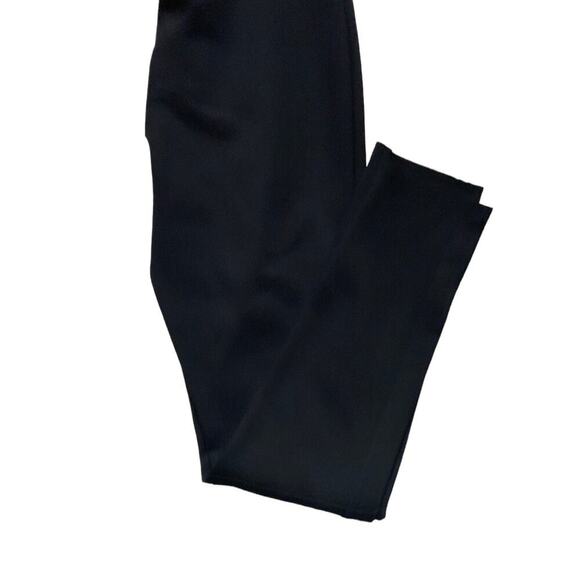 Joan Vass High Rise Pants Womens Medium Skinny Leg Stretch Black Trouser NWT - Picture 6 of 10